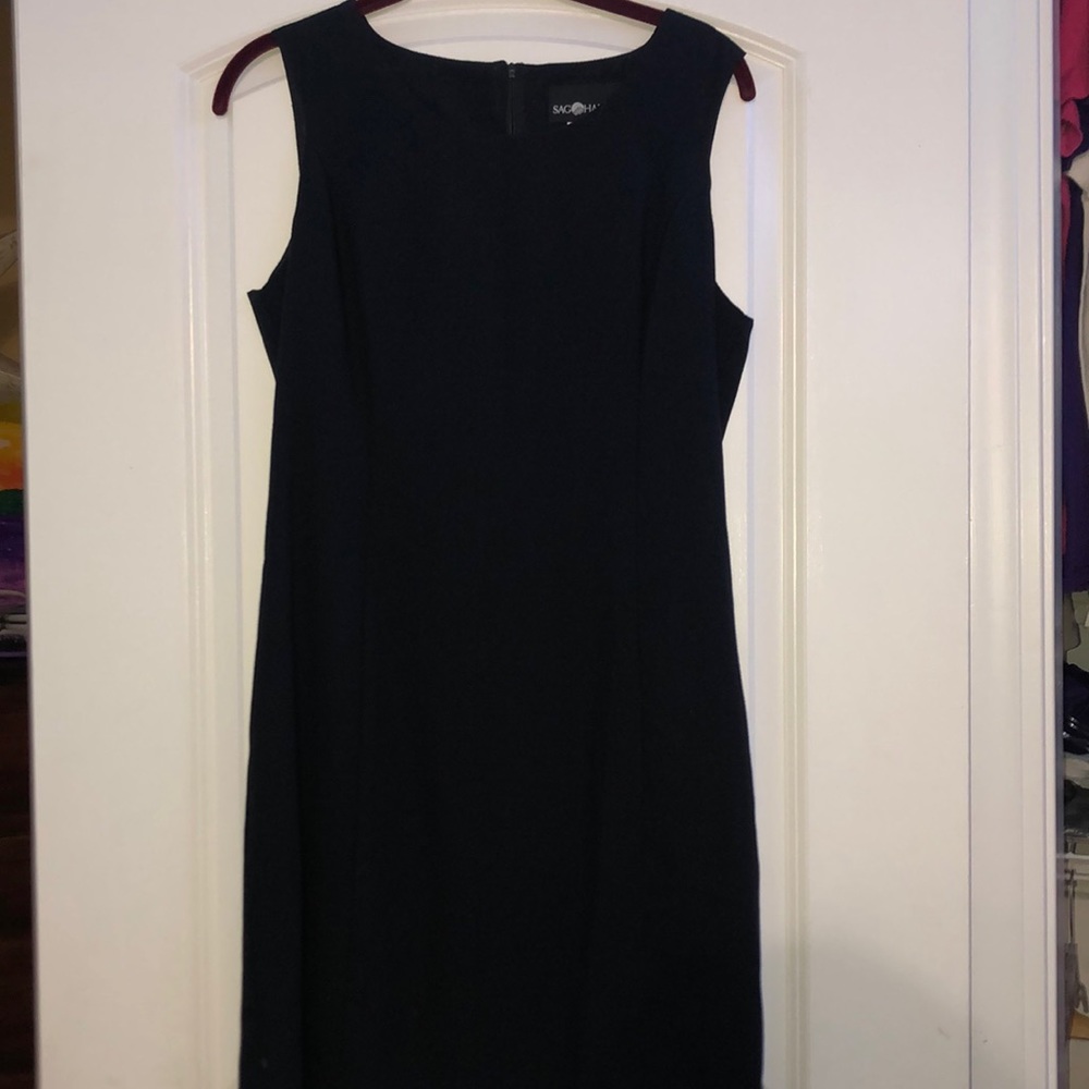 Used sag harbor black formal dress